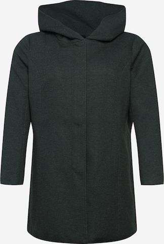 Manteau mi-saison ONLY Carmakoma en vert : devant