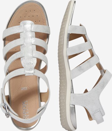 GEOX Sandal 'Vega' i silver