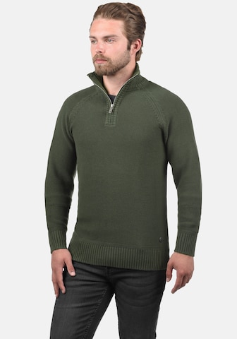 BLEND - Jersey 'Thompson' en verde: frente