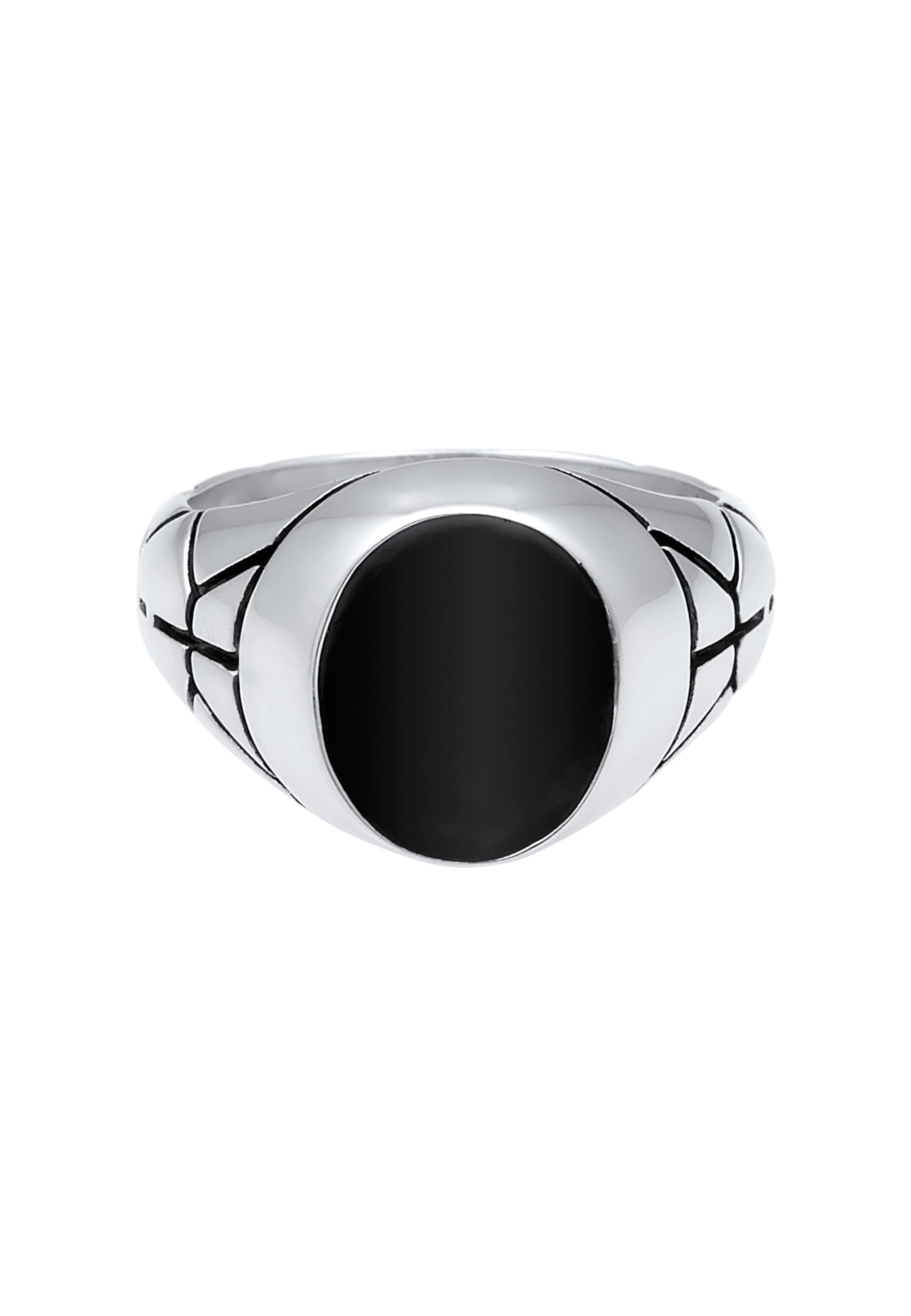 KUZZOI Ring 'Siegel' in Silver