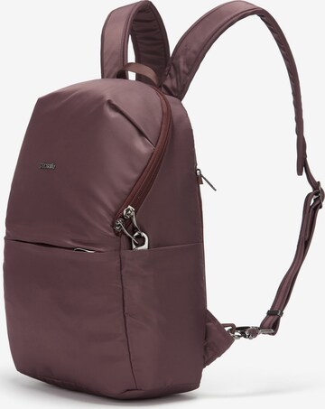 Pacsafe Rucksack 'Cruise' in Lila