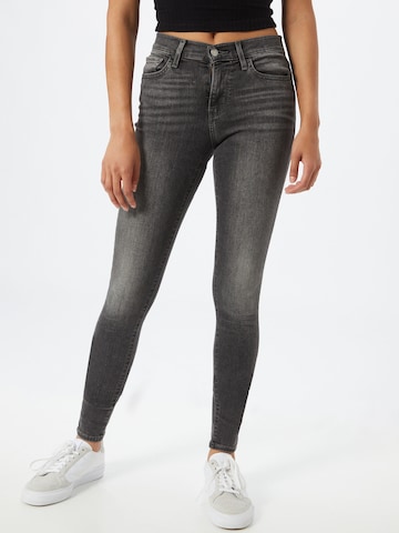 LEVI'S ® Skinny Jeans '710™ Super Skinny' in Grijs: voorkant