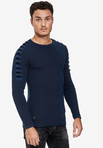 Redbridge Sweater in Blue: front