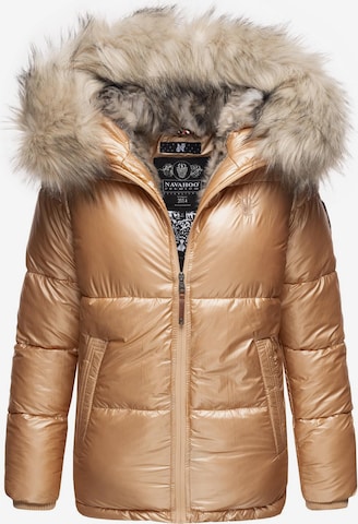 NAVAHOO Winterjacke 'Tikunaa' in Gold: predná strana