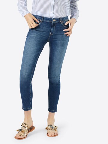 Mavi Slimfit Jeans 'Adriana' in Blauw: voorkant