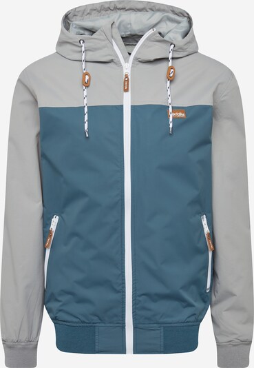 Iriedaily Between-Season Jacket 'Auf Deck' in Pastel blue / Grey, Item view