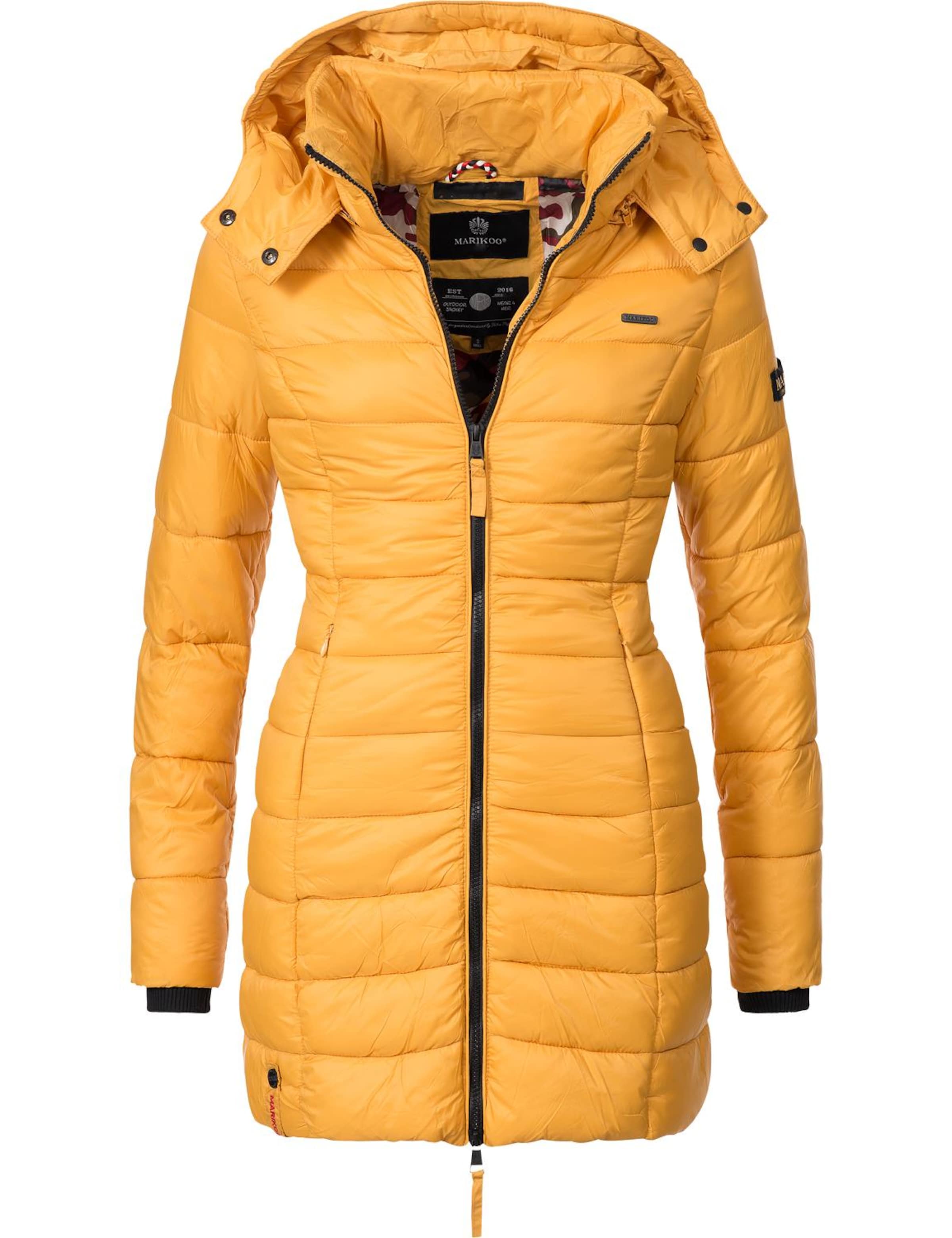 geltona MARIKOO Žieminis paltas 'Abendsternchen': priekis