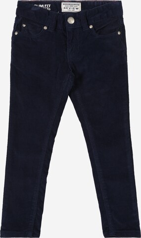 REVIEW FOR KIDS Slimfit Spodnie w kolorze niebieski: przód