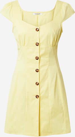 Robe GLAMOROUS en jaune : devant