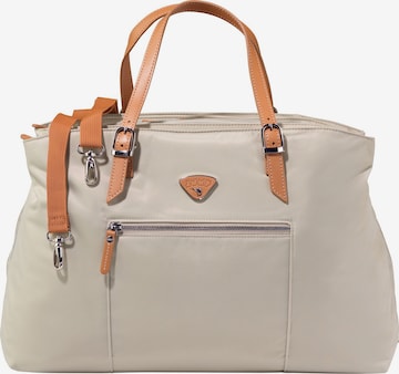 Borsa a spalla 'Cassis Riviera' di Jump in beige: frontale