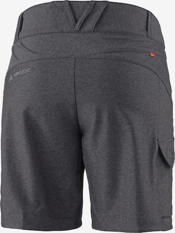 VAUDE Regular Outdoor Pants 'Tremalzini' in Grey