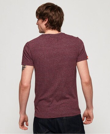 Superdry Regular Fit T-Shirt in Rot