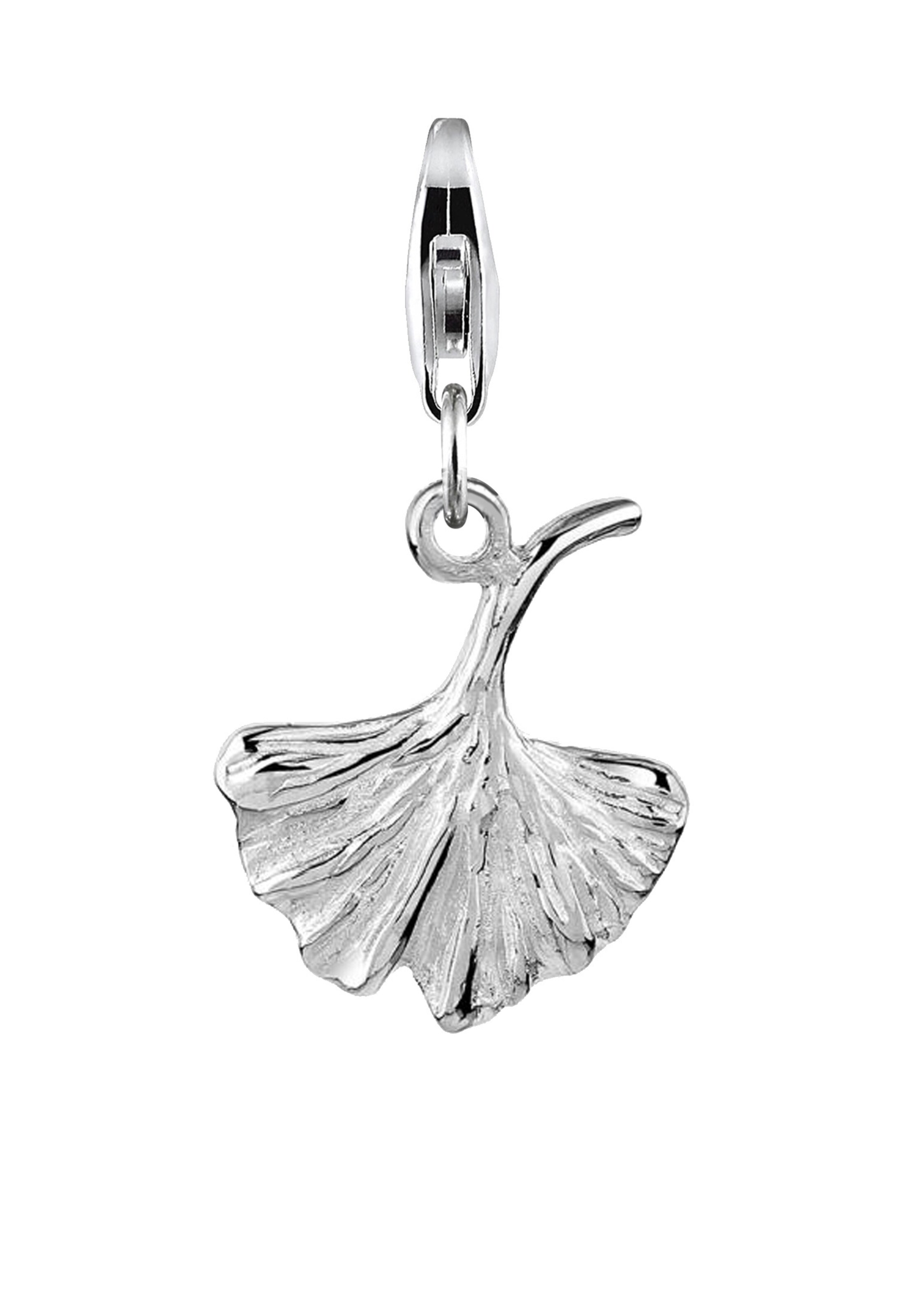 Pendentif 'Ginkgo' Nenalina en argent : devant