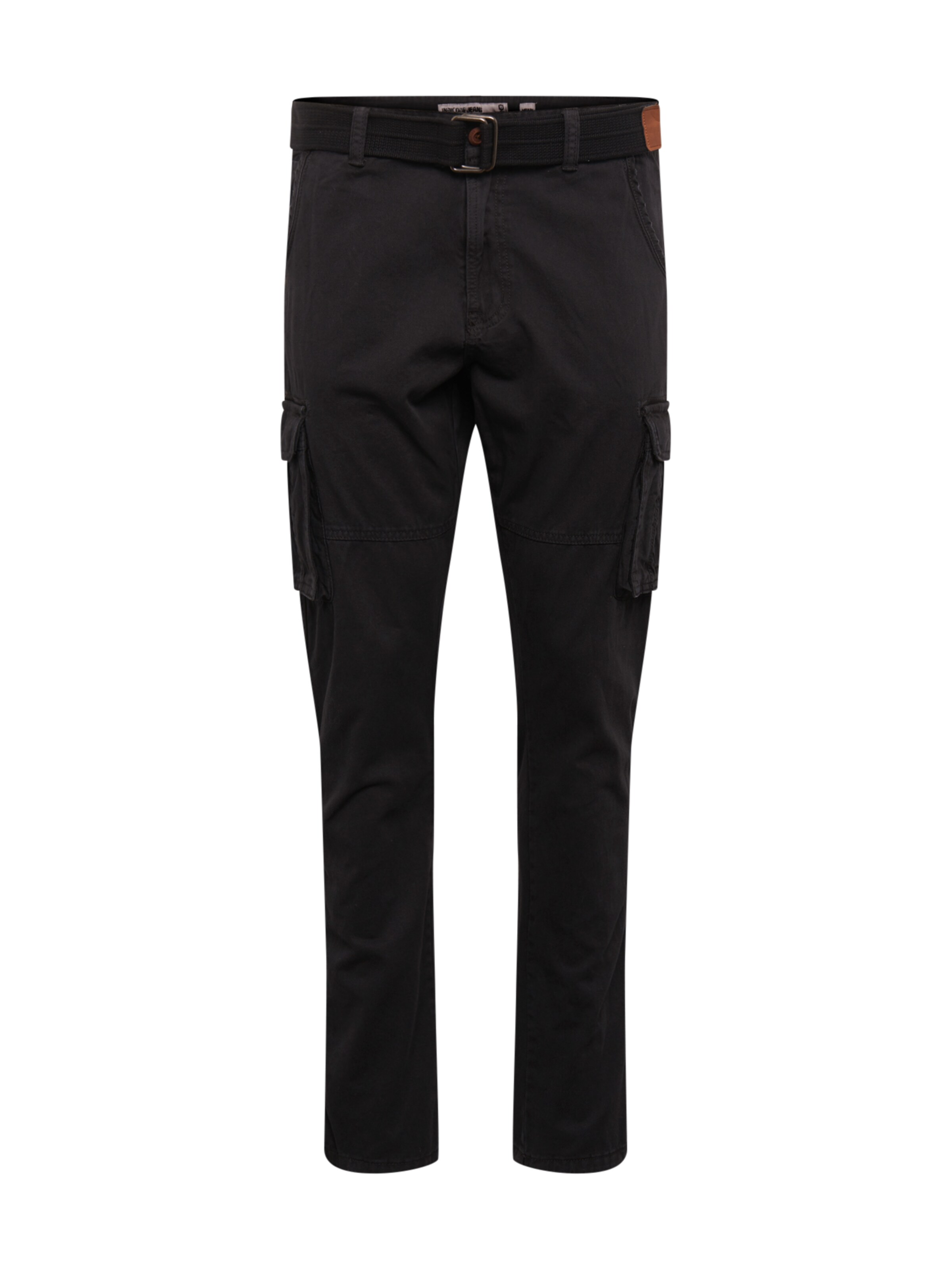 INDICODE JEANS - Cargobroek 'Villiam' in de kleur Zwart