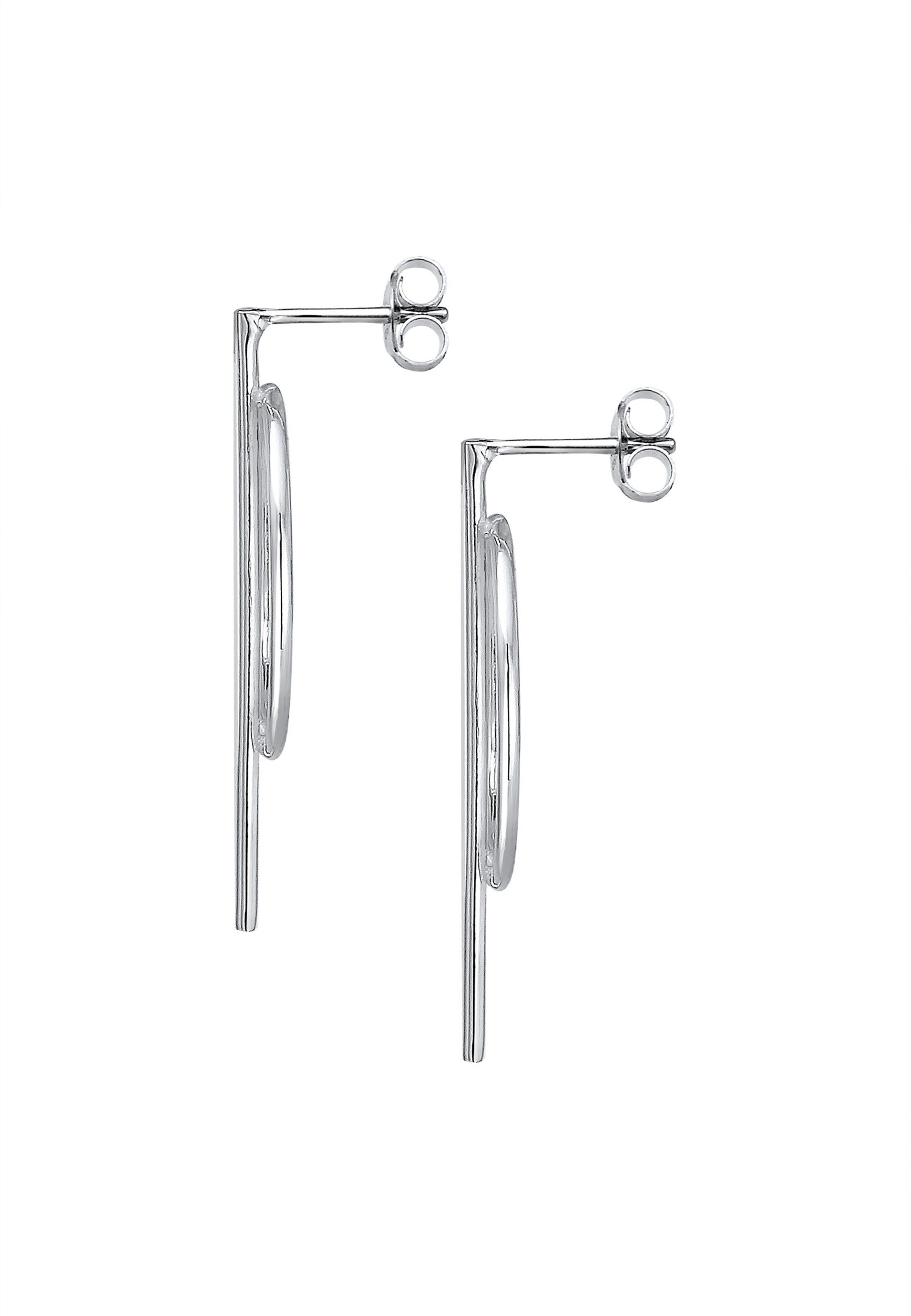 ELLI Серьги 'Geo' в Серебристый