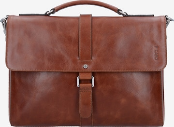 Picard Document Bag 'Buddy 38 cm' in Brown: front