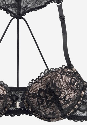 Push-up Soutien-gorge LASCANA en noir