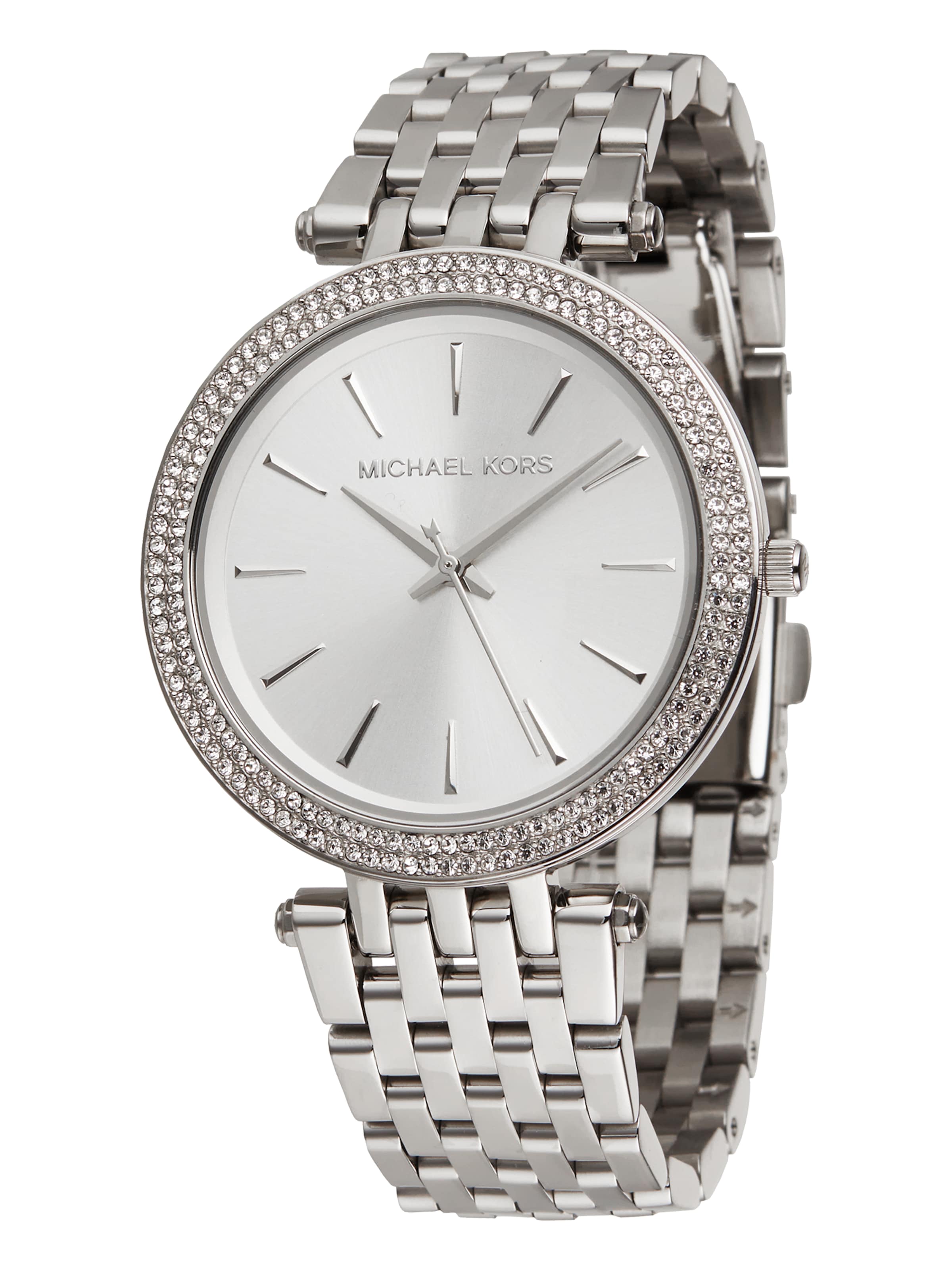 MICHAEL Michael Kors Uhr 'Darci' in Silber: Vorderseite