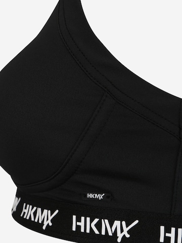 HKMX Bustier Sport bh 'The Elite' in Zwart