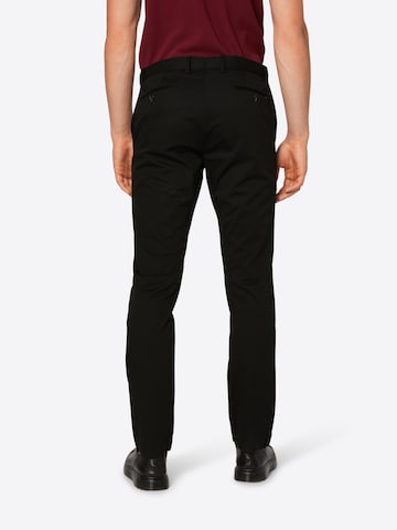 Coupe slim Pantalon chino 'SLFHDNP-FLAT-PANT' Polo Ralph Lauren en noir : derrière