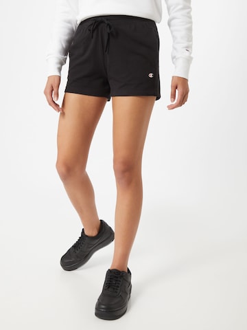 Champion Authentic Athletic Apparel Regular Short in Schwarz: predná strana