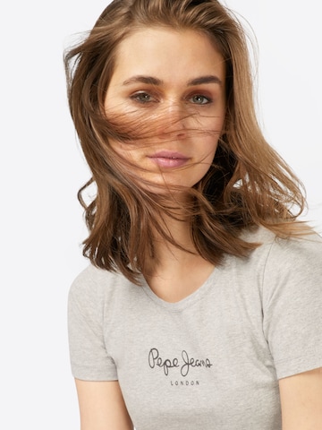 Pepe Jeans T-Shirt 'NEW VIRGINIA' in Grau