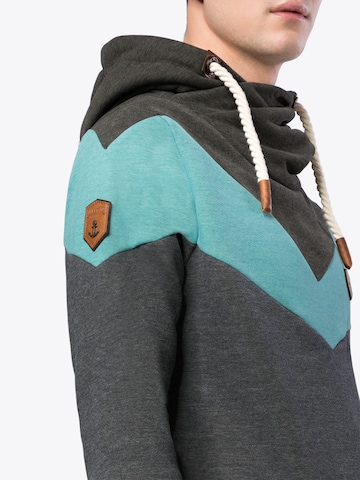naketano Sweatshirt 'Kifferboarder' in Blue