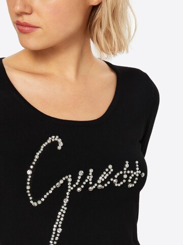 GUESS Pullover 'Clara' in Schwarz