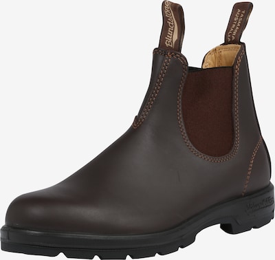 Blundstone Chelsea Boots '550' en brun foncé, Vue avec produit