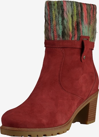 ARA Ankle Boots in Red: front