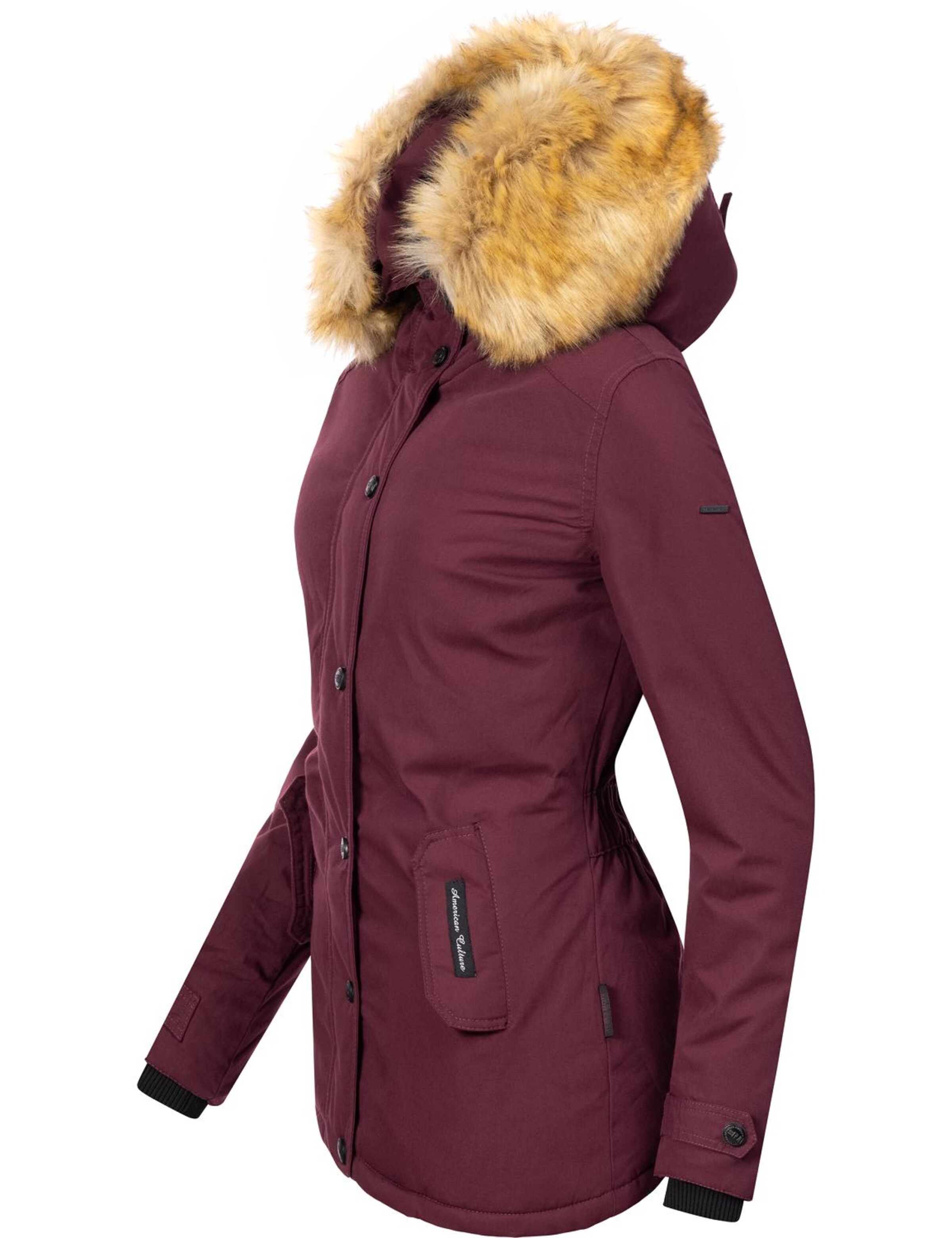 NAVAHOO Zimná bunda 'Laura' - Červená