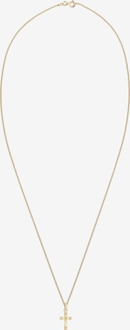 ELLI PREMIUM Halskette 'Kreuz' in Gold