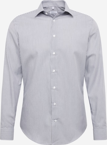 Chemise business SEIDENSTICKER en bleu : devant