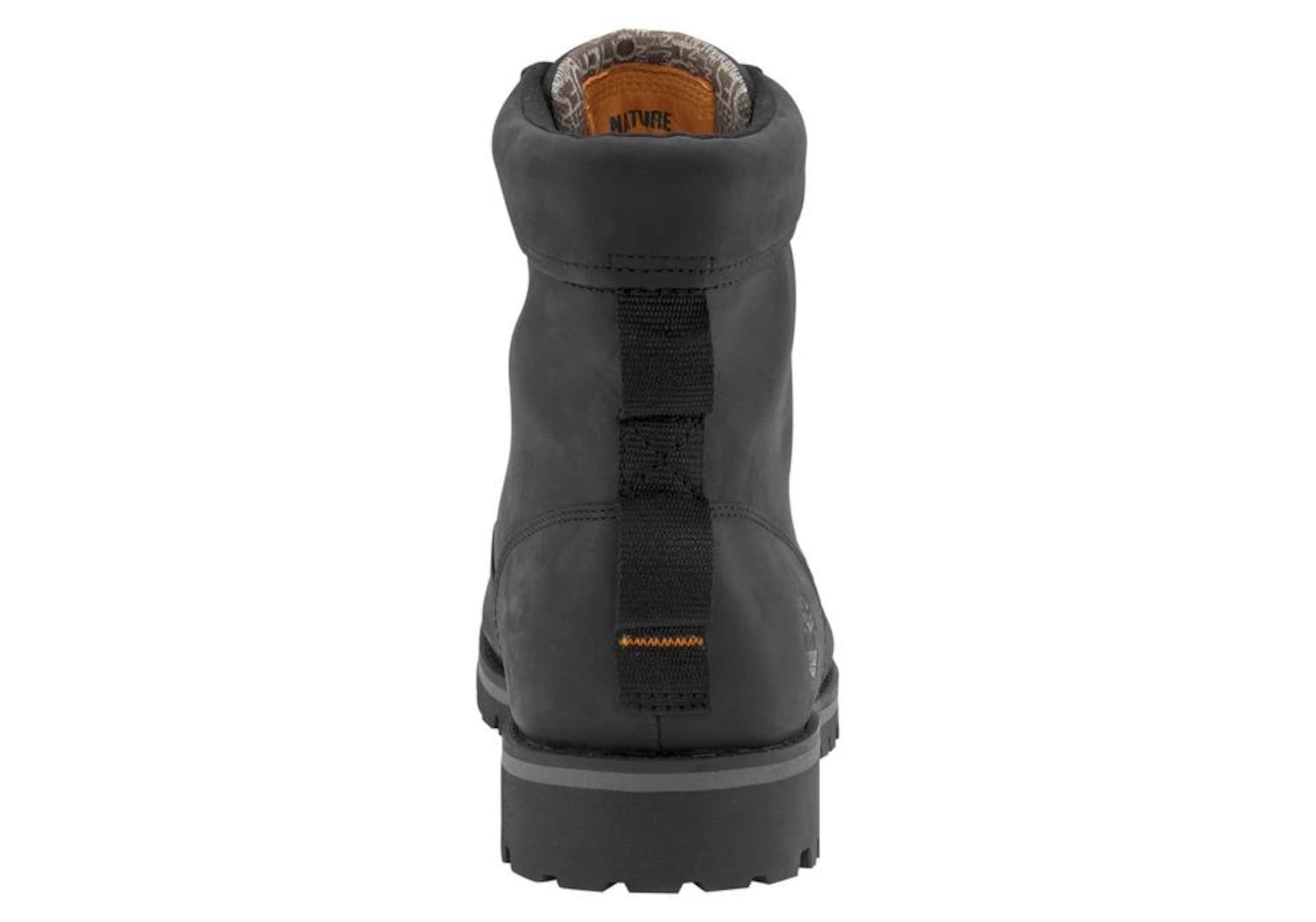 TIMBERLAND Schnürstiefel 'Rugged WP' in Schwarz