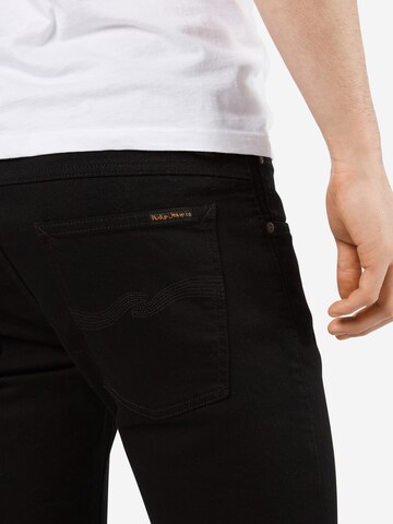 Nudie Jeans Co Jeans 'Tight Terry' in Schwarz
