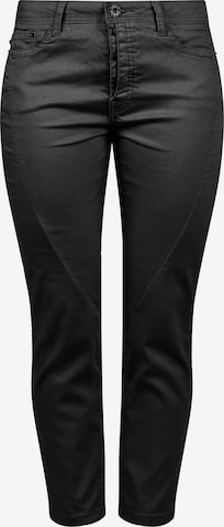 DESIRES Slim fit Jeans 'Elbja' in Black: front