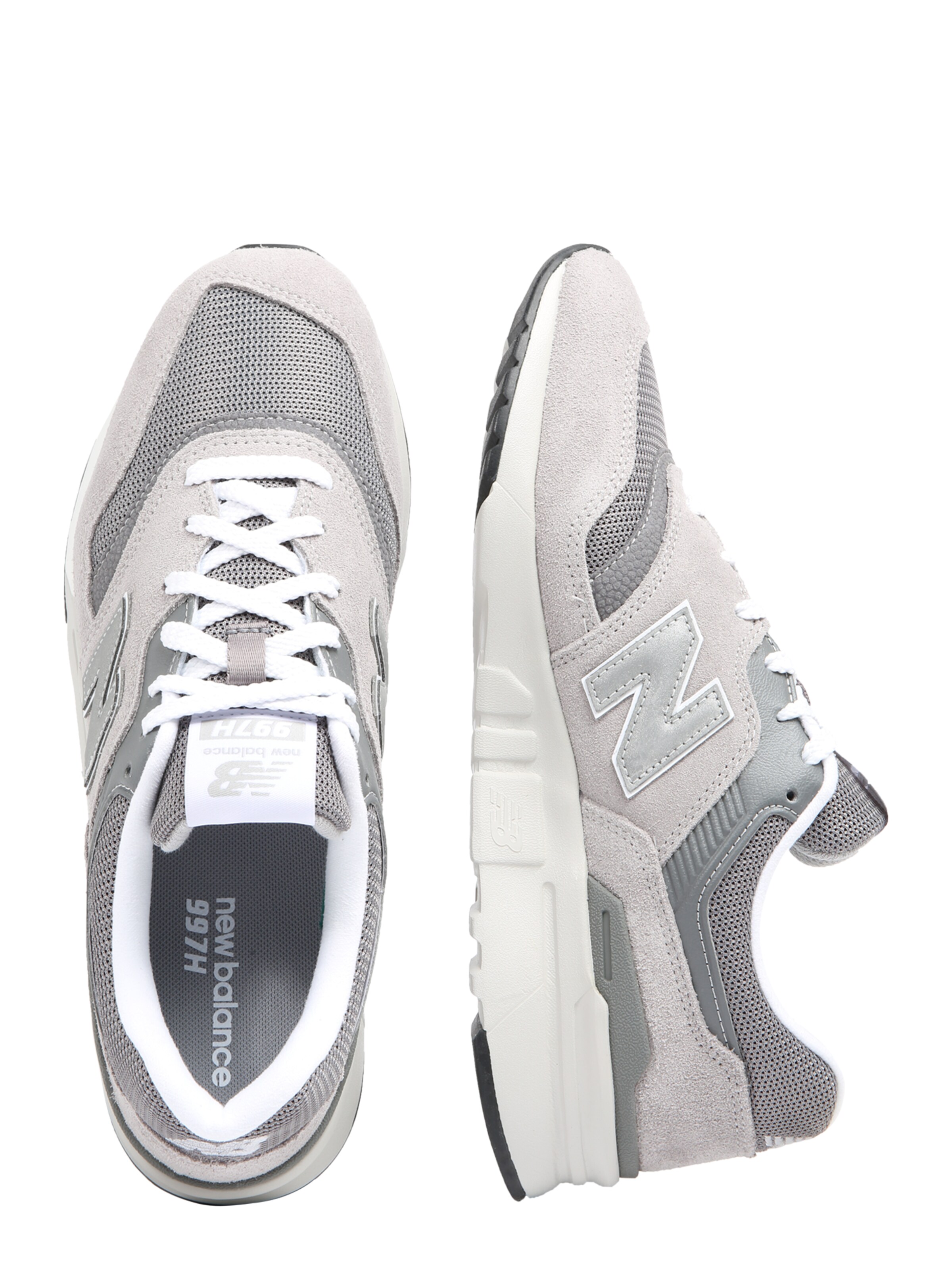 new balance Σνίκερ χαμηλό σε γκρι: πλευρά