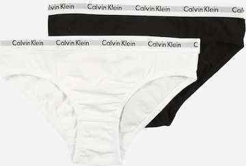 Chiloţi de la Calvin Klein Underwear pe negru: față