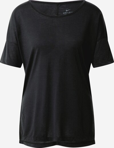 NIKE Funkcionalna majica | črna barva, Prikaz izdelka