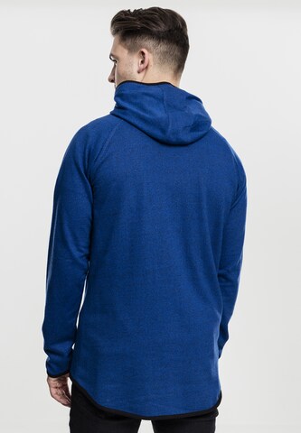 Urban Classics Zip-Up Hoodie in Blue