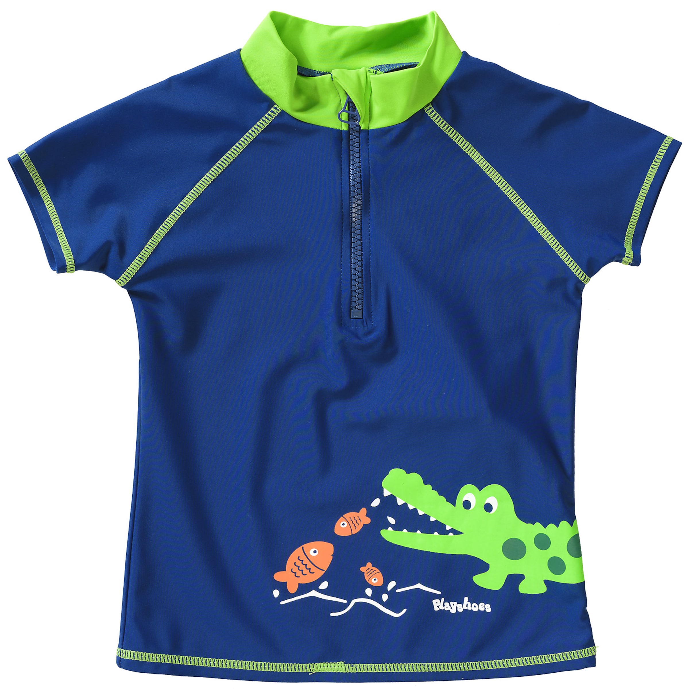 PLAYSHOES UV-zaščita 'Krokodil' | modra barva