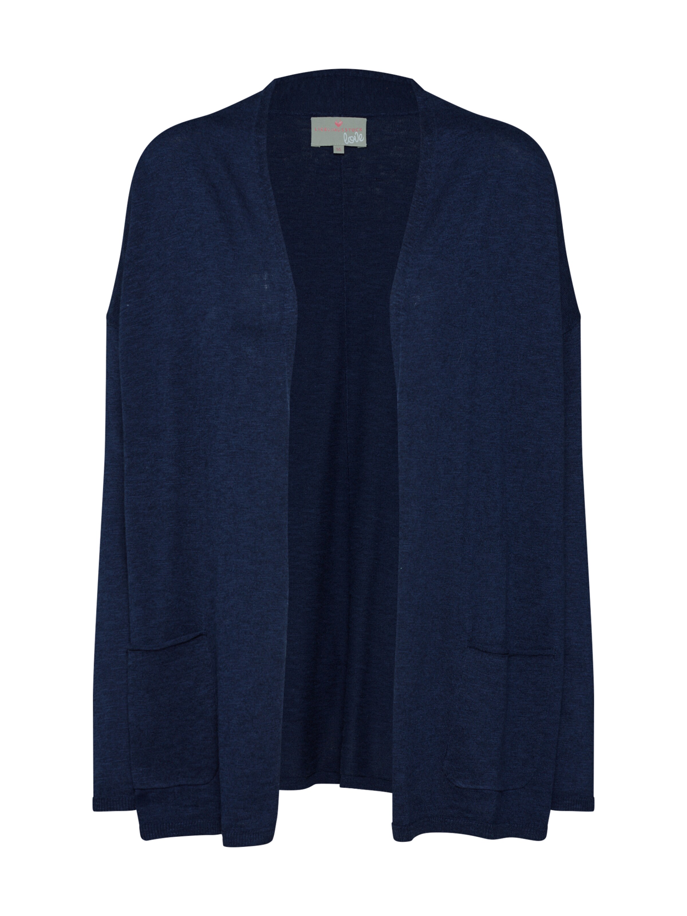 LIEBLINGSSTÜCK - Gebreid vest 'Abelina' in de kleur Donkerblauw