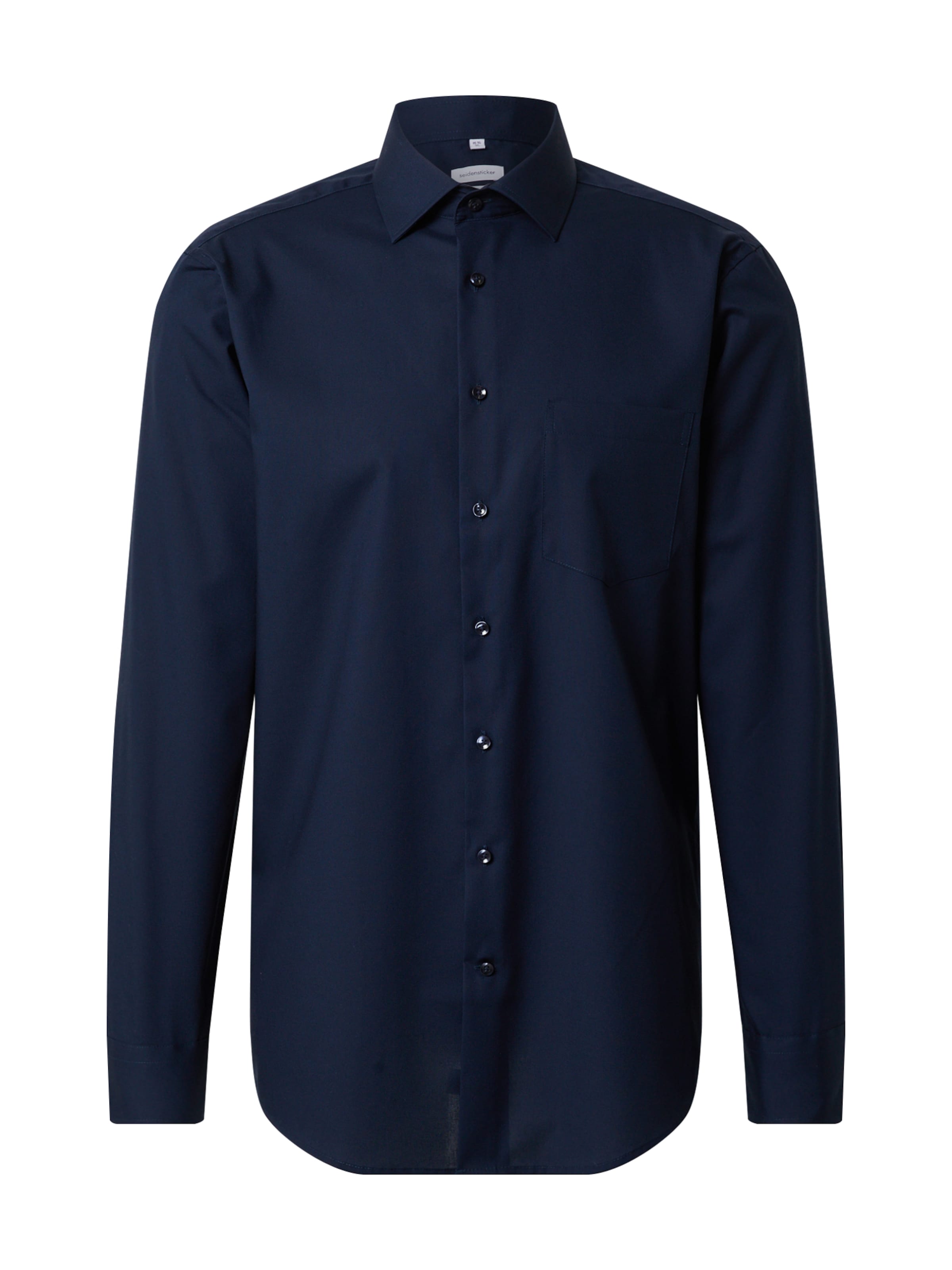 SEIDENSTICKER Slim fit Πουκάμισο για το γραφείο σε μπλε: μπροστά