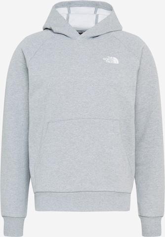 THE NORTH FACE Sweatshirt 'Red Box' in Grau: predná strana