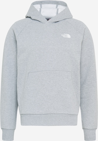 THE NORTH FACE Sweatshirt 'Red Box' in Grey: front