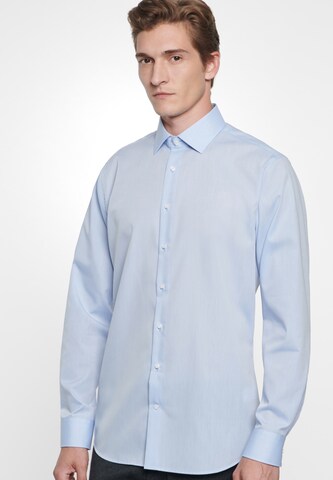 SEIDENSTICKER Slim fit Business shirt in Blue