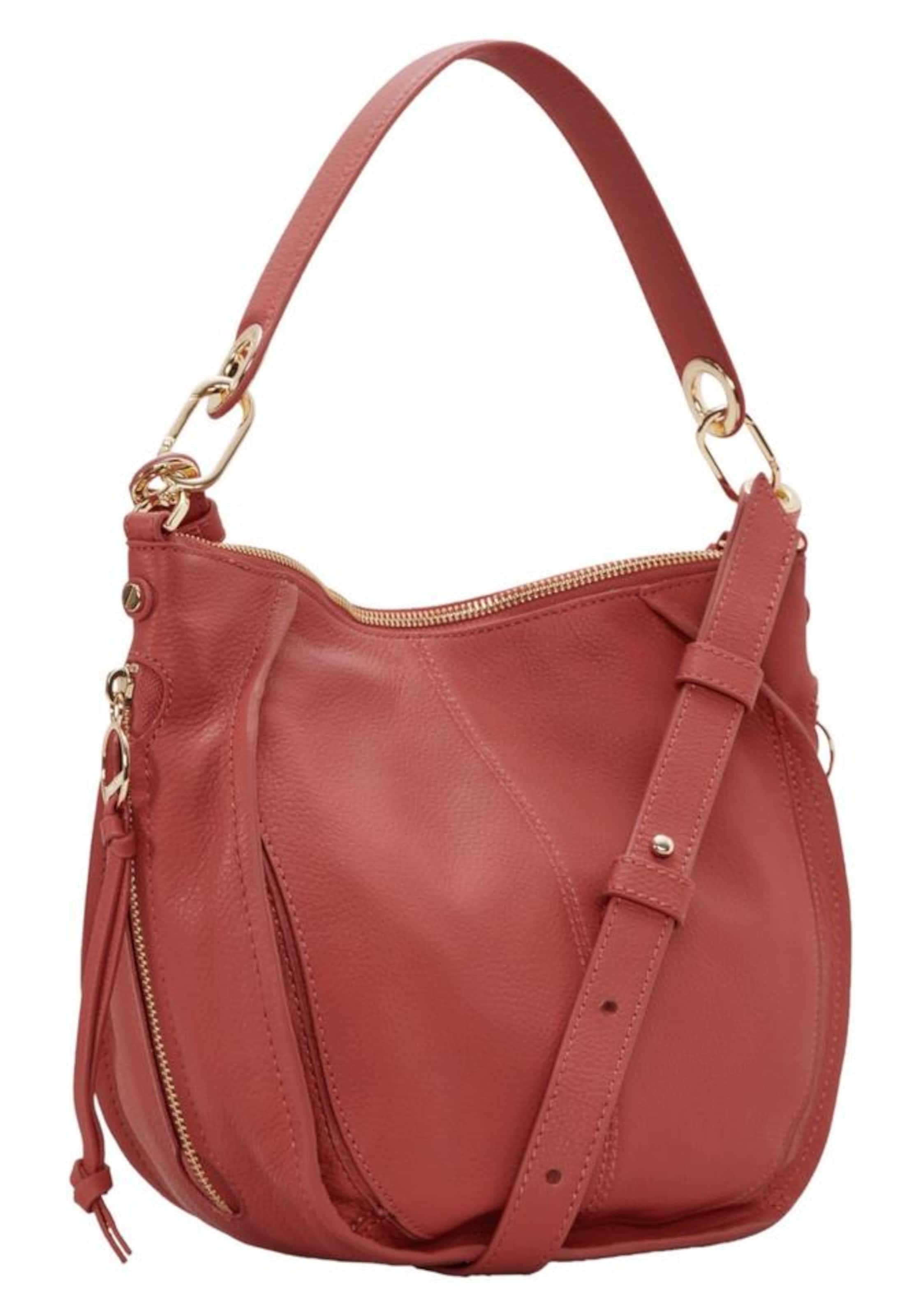 Liebeskind Berlin - Schultertasche 'Saddy Suede' in koralle