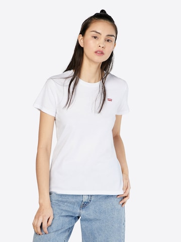 LEVI'S ® Shirt 'Perfect Tee' in Weiß: predná strana