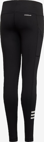 ADIDAS PERFORMANCE Skinny Sporthose in Schwarz