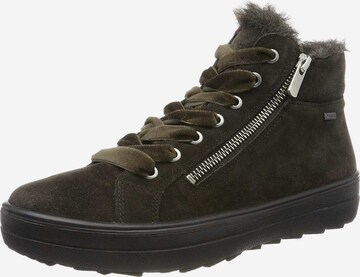 Legero High-Top Sneakers in Green: front